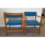 Pair of Oak Danish Carvers